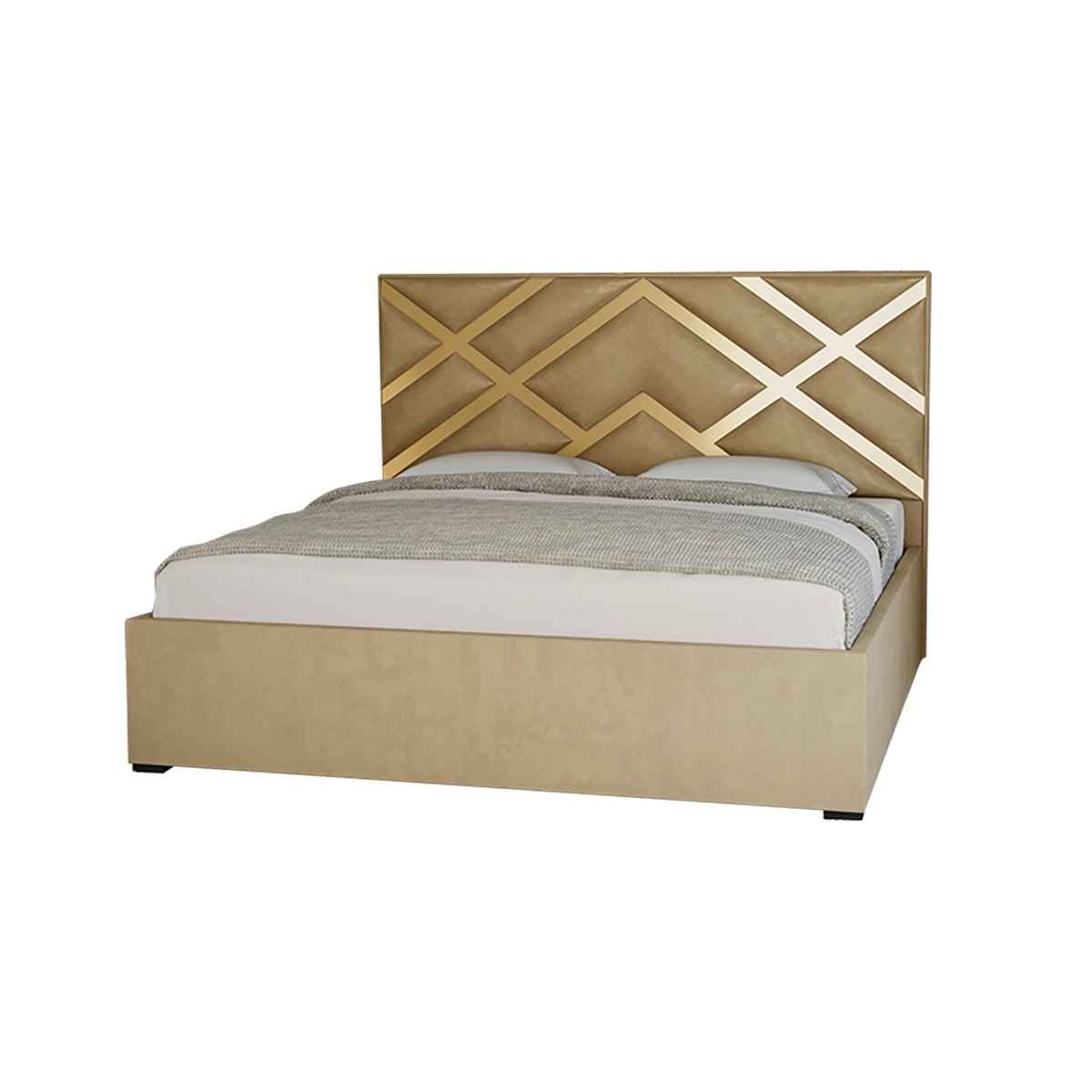 Ренесми двуспальная металлический каркас - мебельная фабрика UMa. Фото №1. | Диваны для нирваны